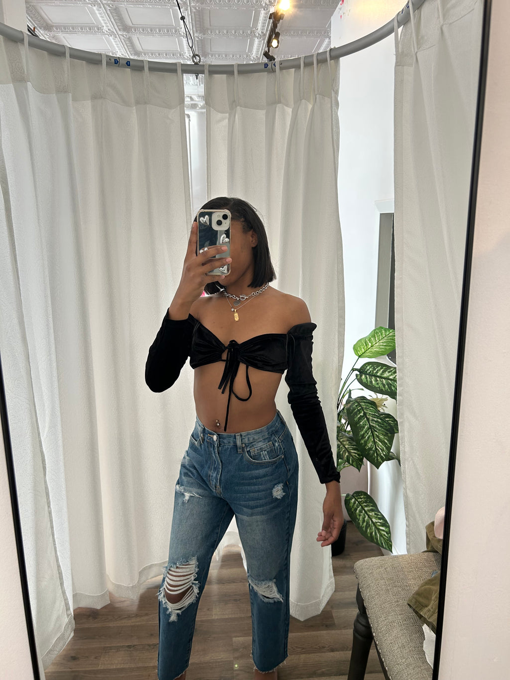Suede Crop| Top