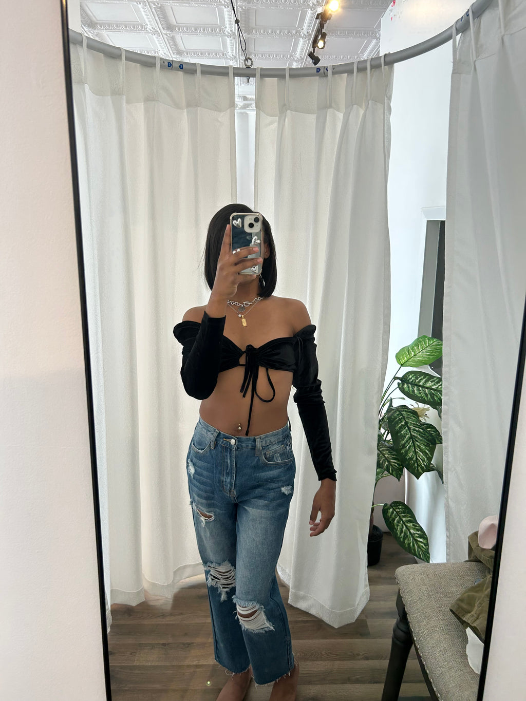 Suede Crop| Top