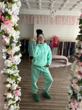 Teal Comfy Jogger Set