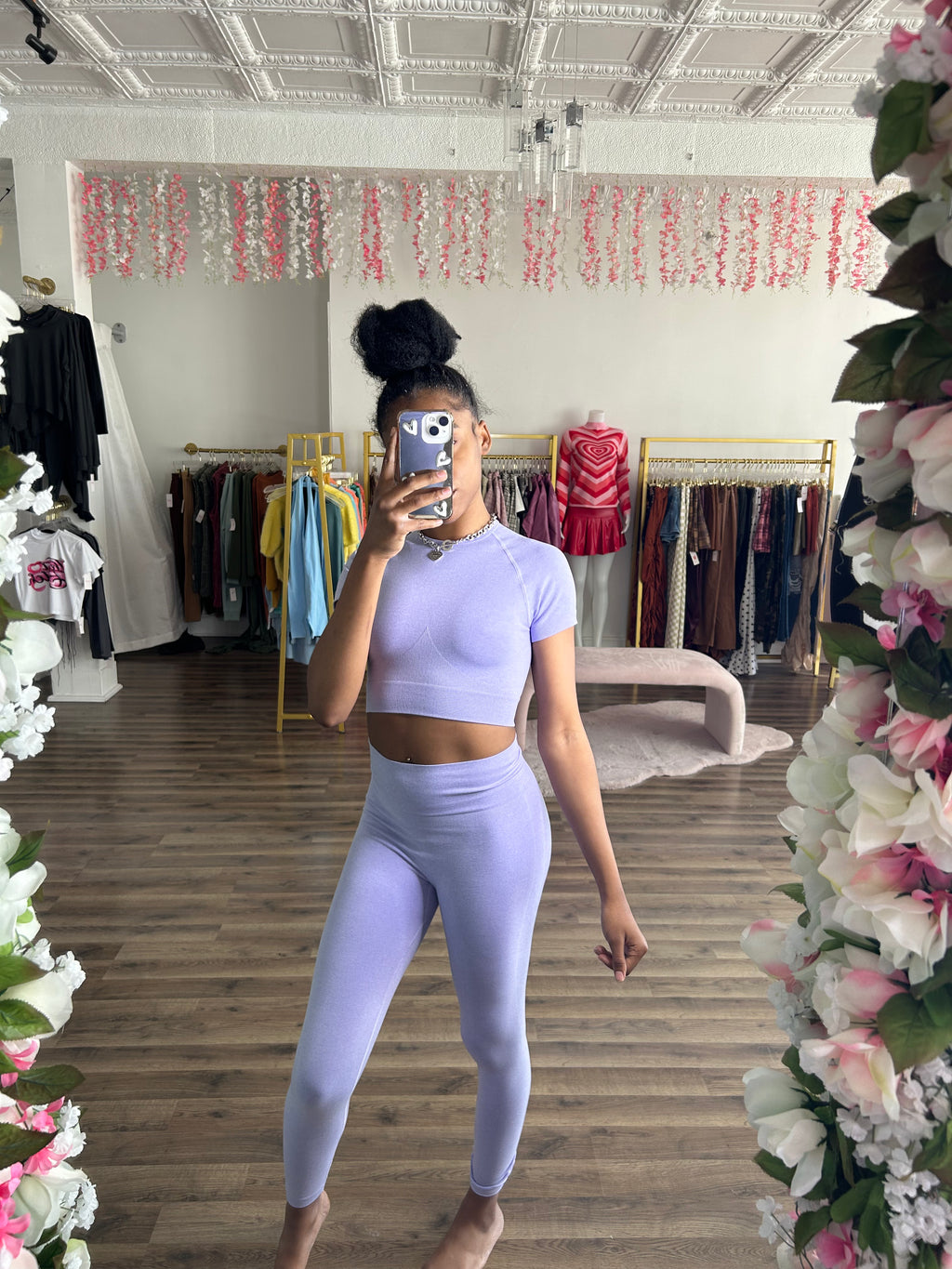 Lavender Two Piece Active Set