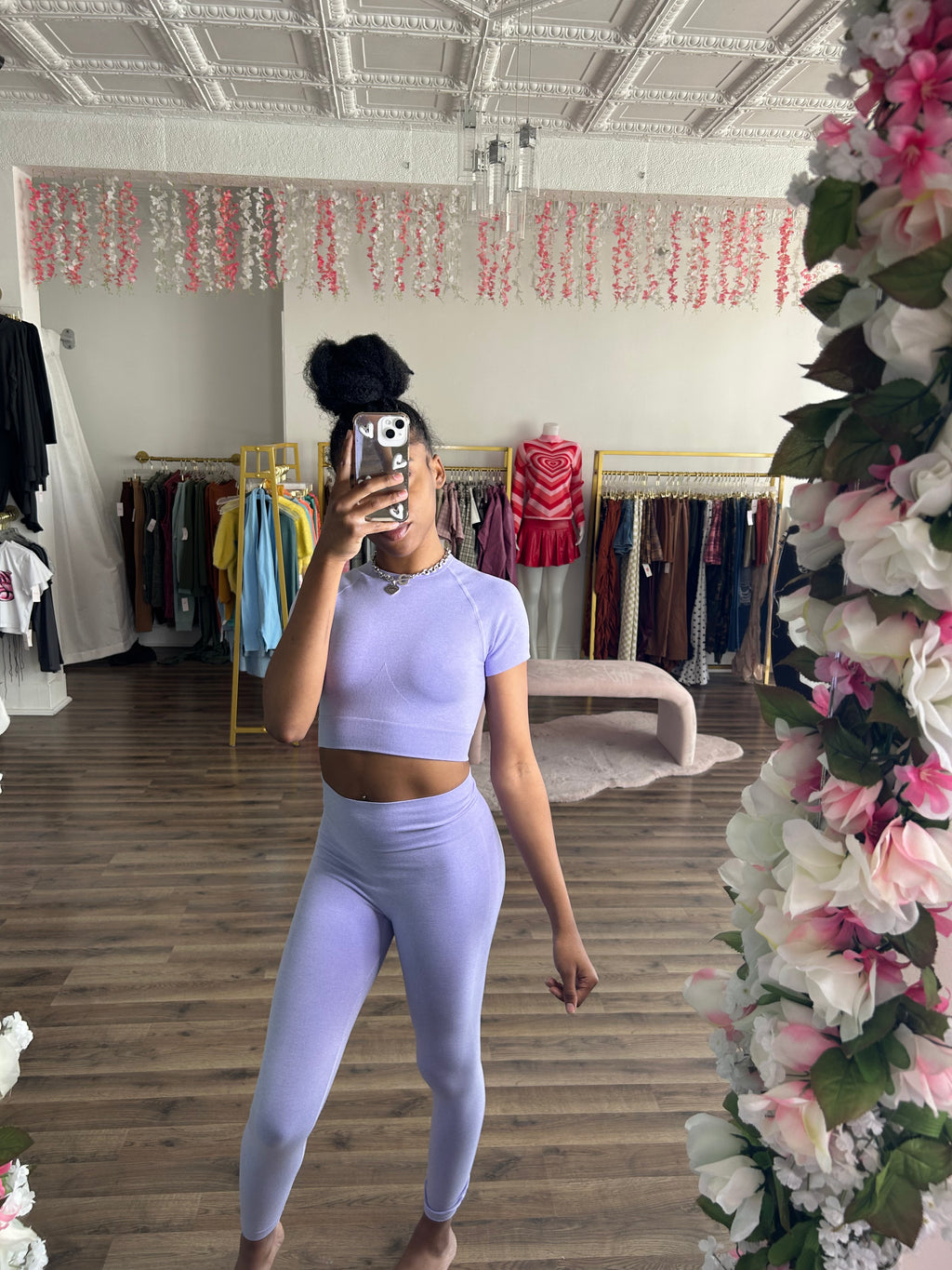 Lavender Two Piece Active Set