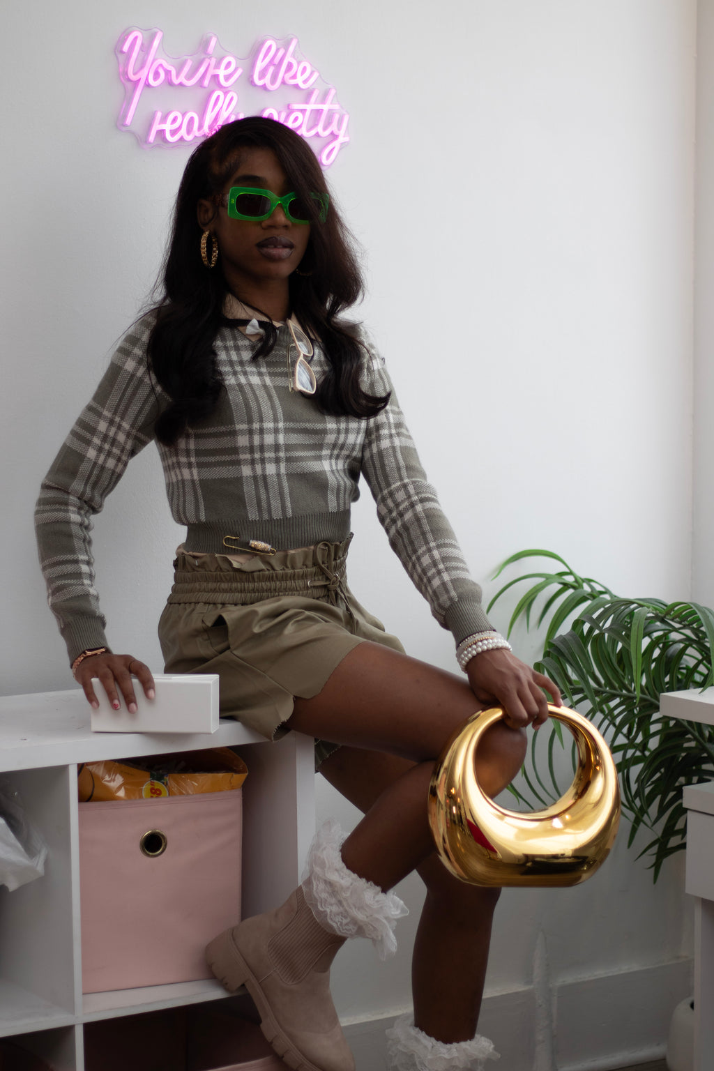 Green Emerald Allure Pullover Sweater