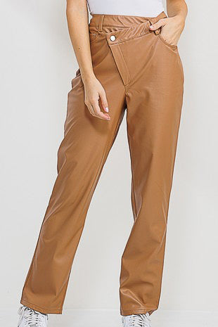 Sleek Leather Pants