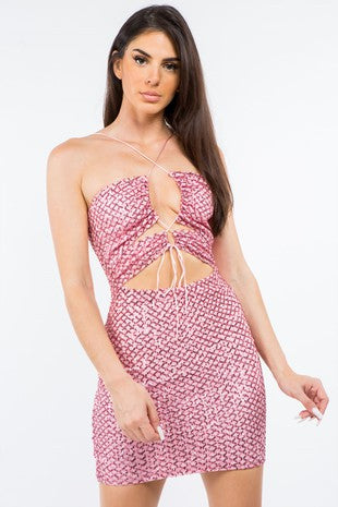Sparkle Pink Dress