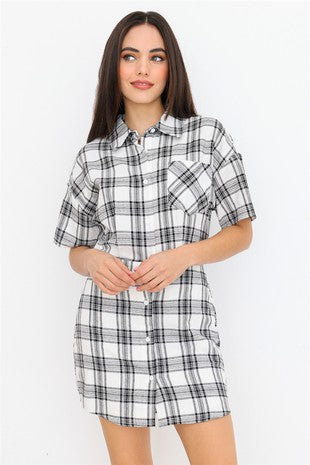 Plaid Dress