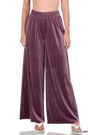 Luxe Velvet Party Pants