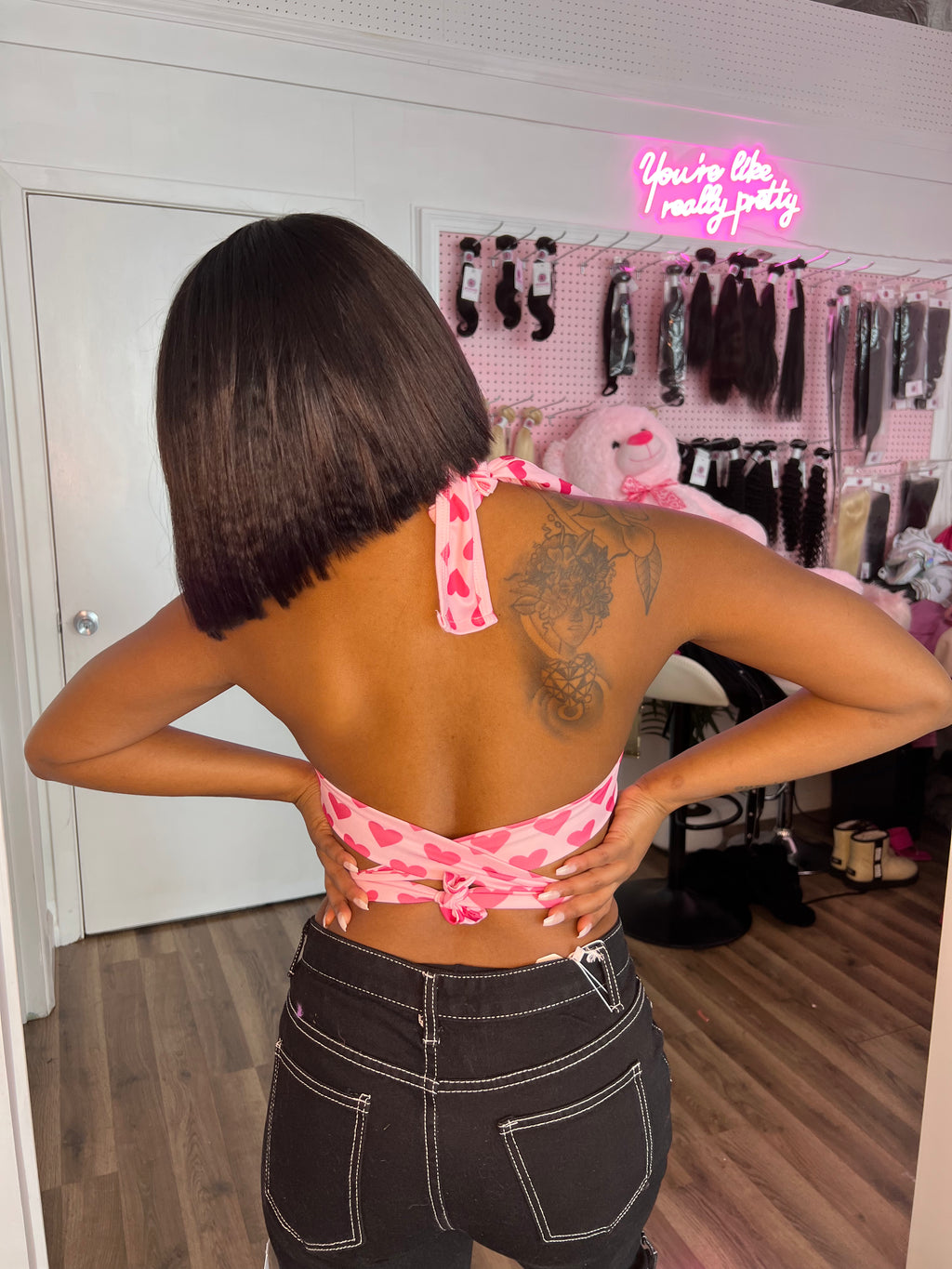 Heart Halter Top