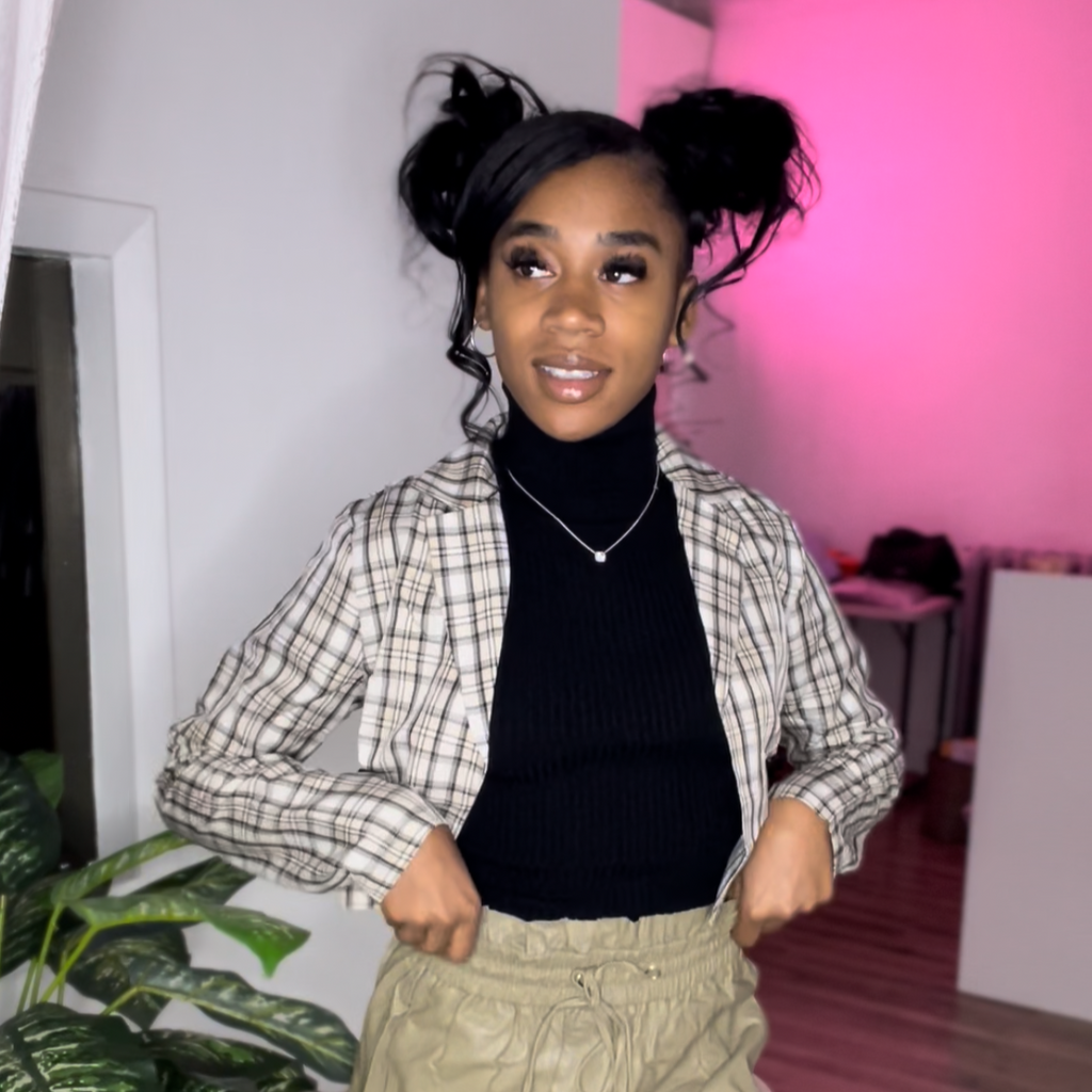 Plaid Crop Blazer